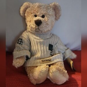 Old Friend 16" Plush Teresa Kogut Teddy Bear W/Knit Sweater 2004 (NWT)